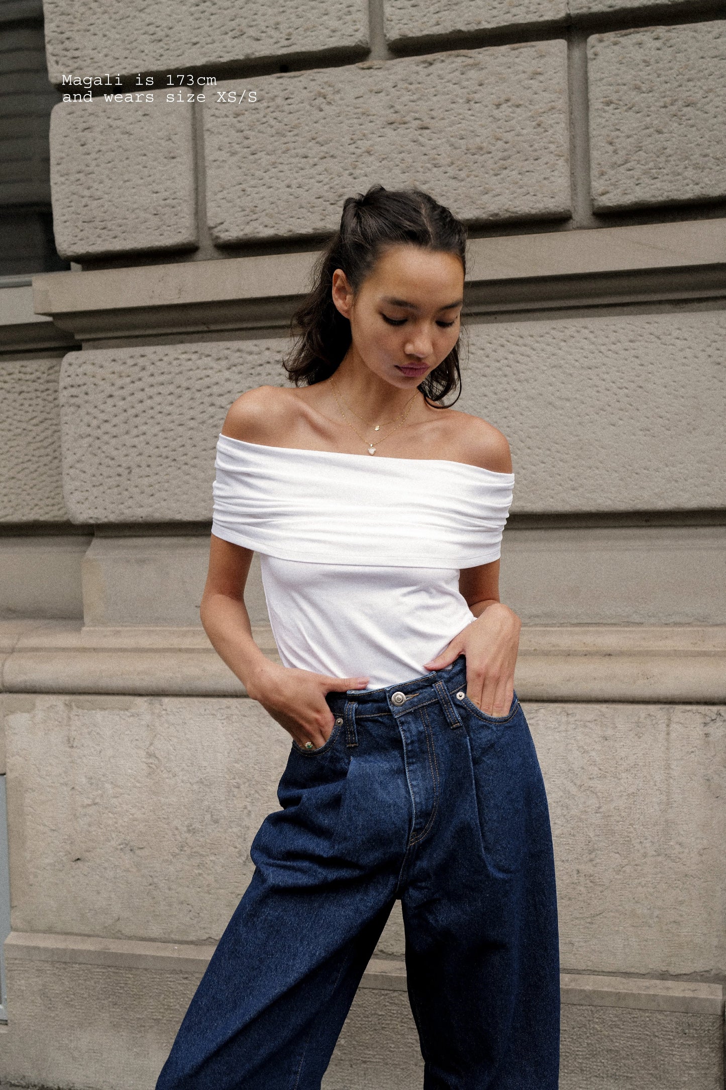 DRAPED TOP