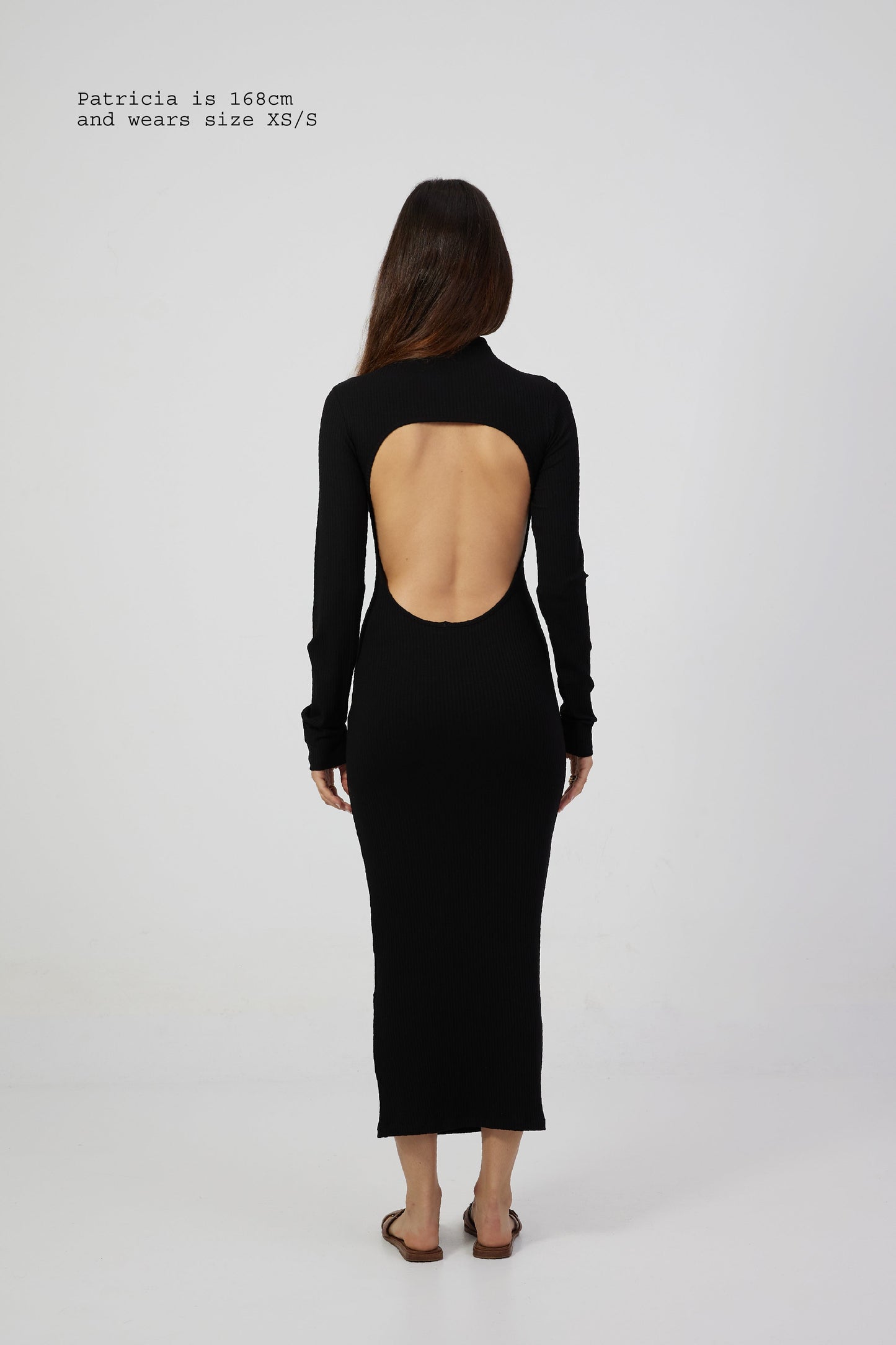 OPEN BACK DRESS