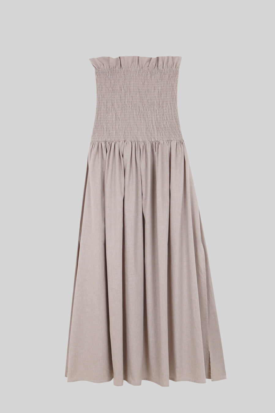 RUFFLED DRESS