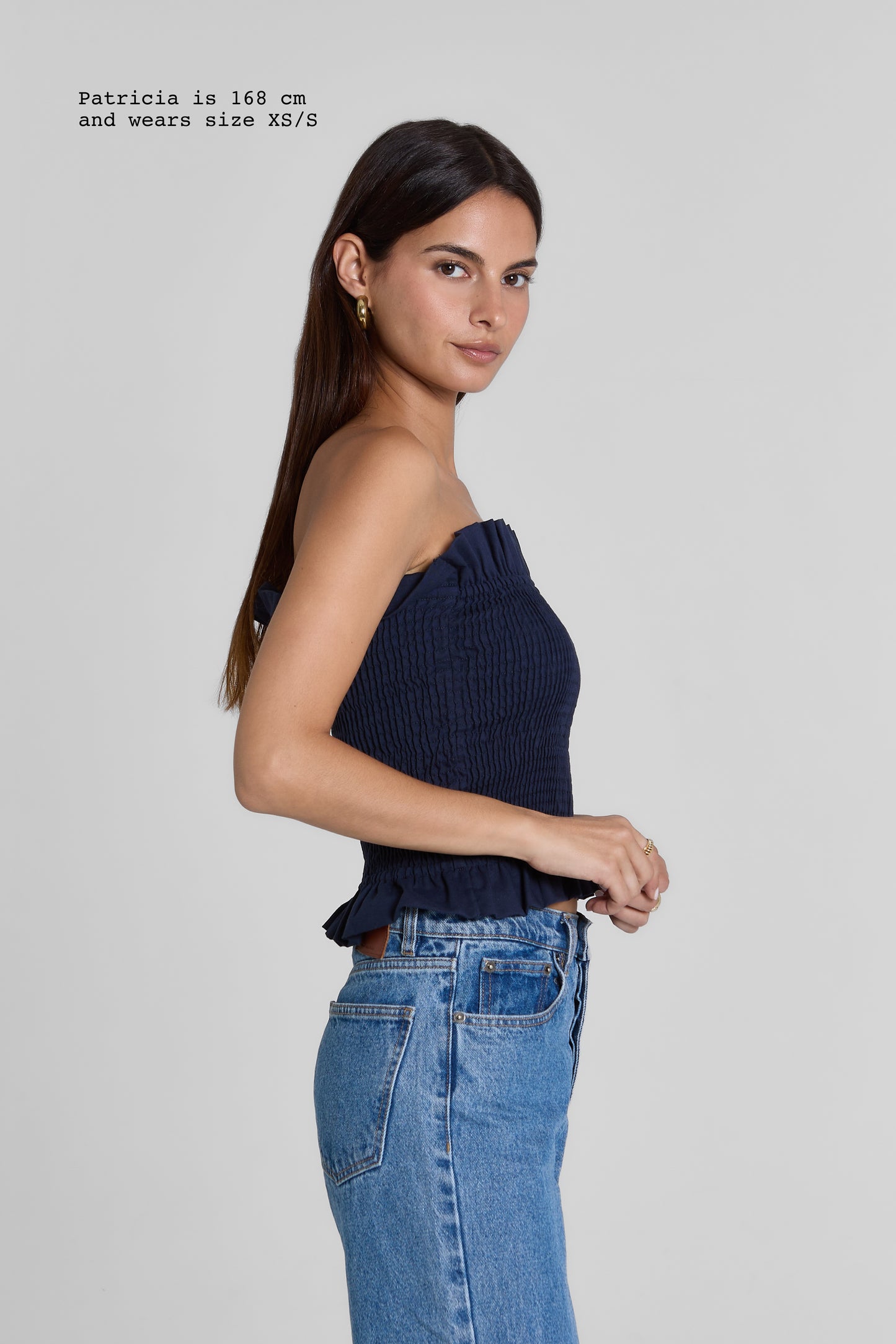 RUFFLED TOP