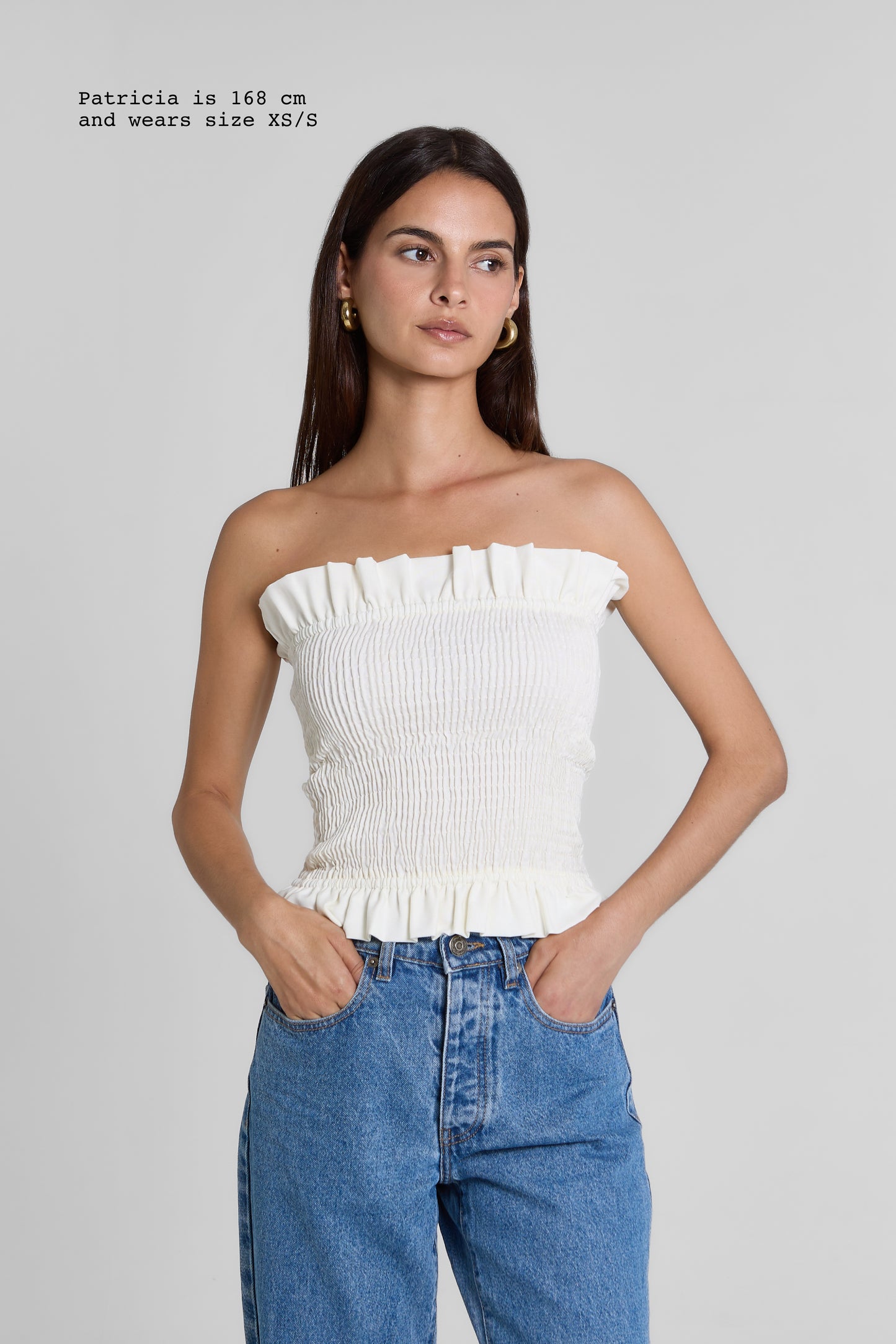 RUFFLED TOP