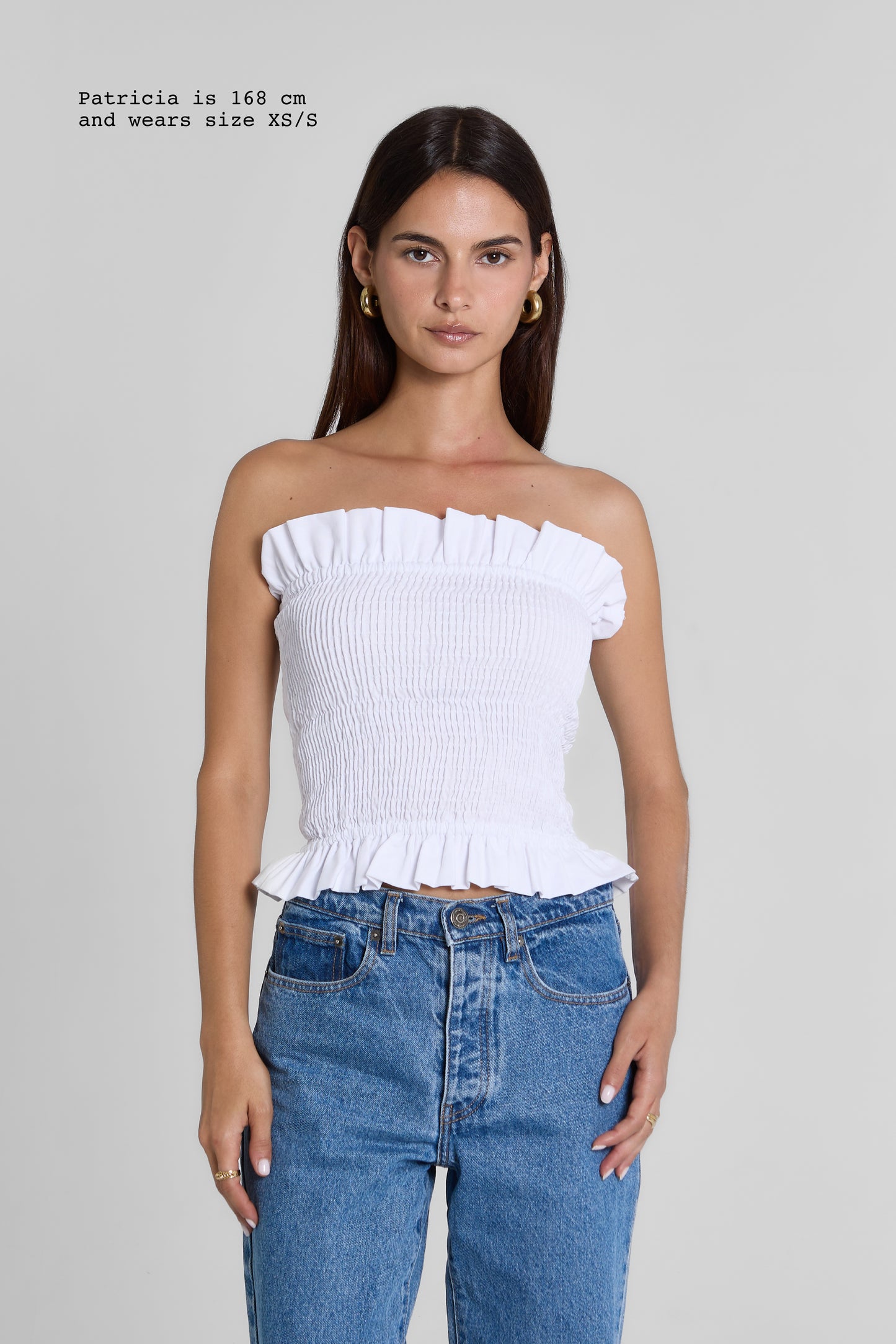 RUFFLED TOP