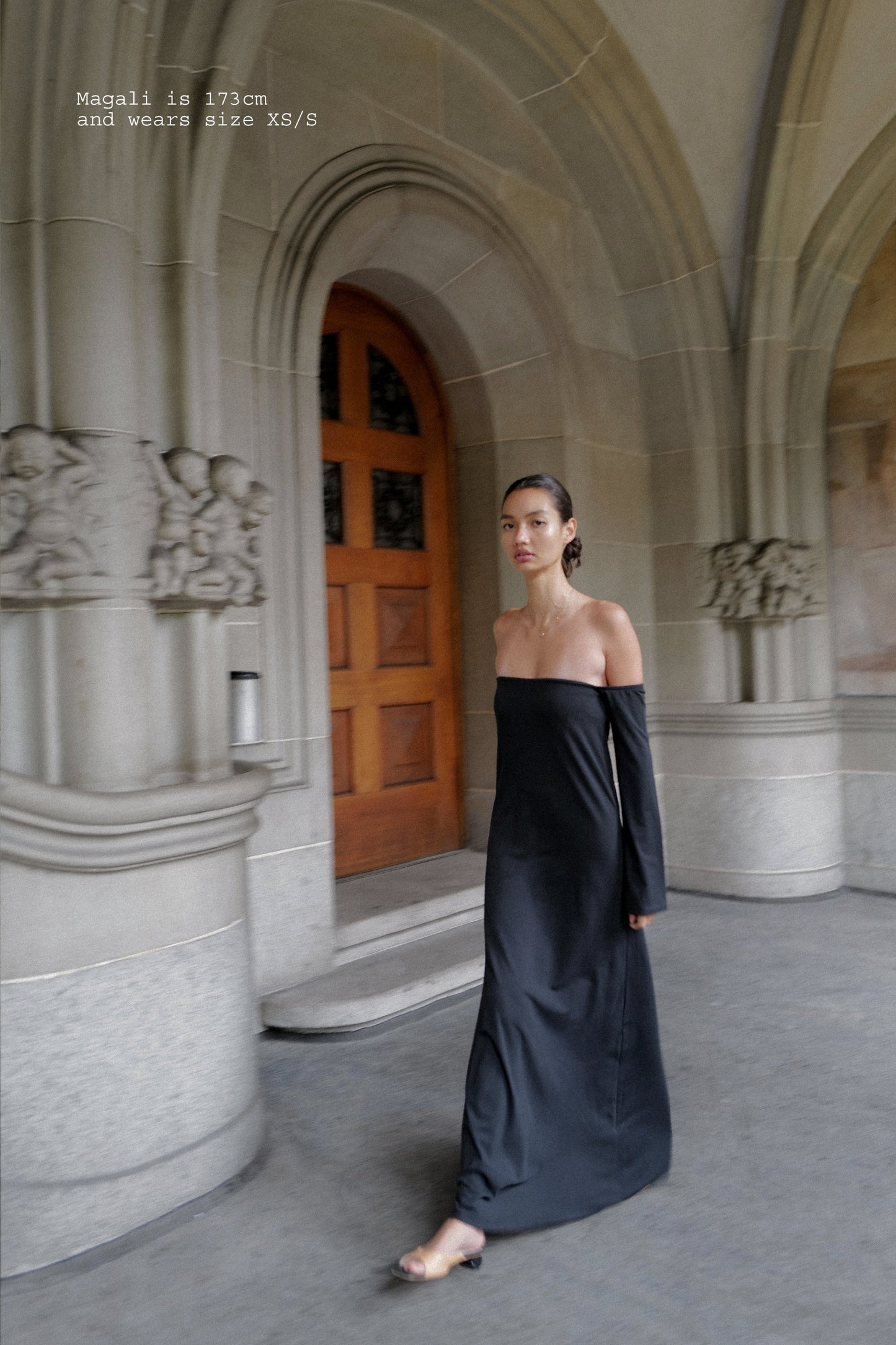 OFF-SHOULDER DRESS
