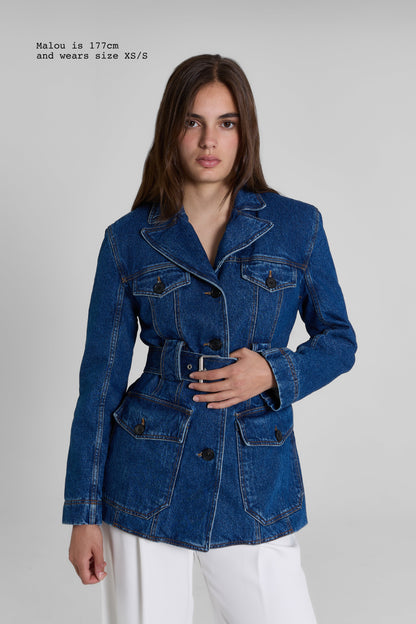 DENIM BLAZER