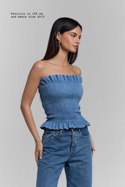 RUFFLED TOP