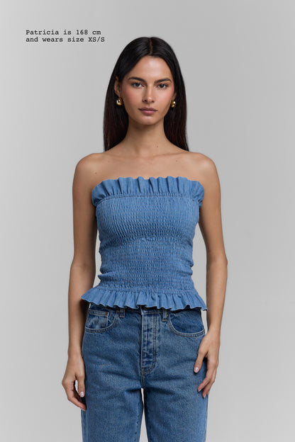 RUFFLED TOP