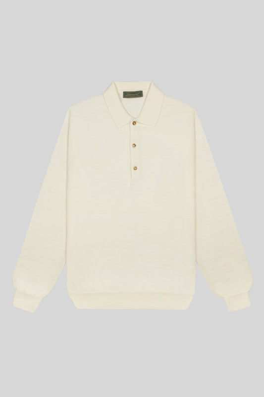 MERINO WOOL POLO