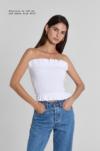 RUFFLED TOP