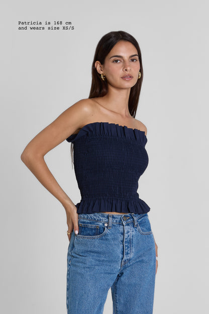 RUFFLED TOP