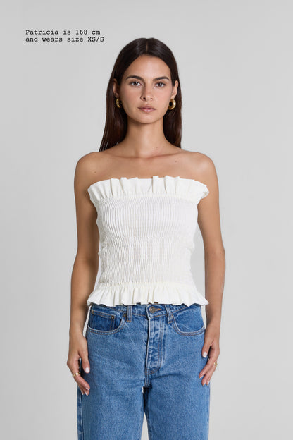 RUFFLED TOP