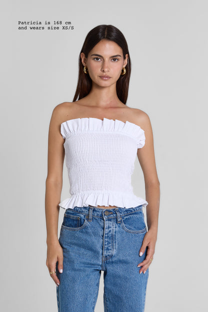 RUFFLED TOP