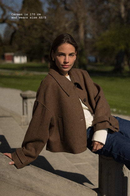 CROPPED COAT
