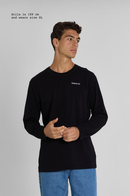 T-SHIRT OVERSIZED LONG SLEEVE LOGO