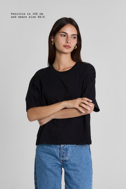 T-SHIRT OVERSIZED CROPPED