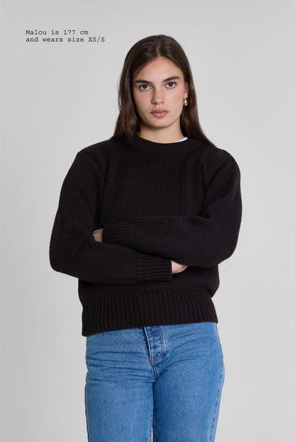 MERINO WOOL OVERSIZED SWEATER