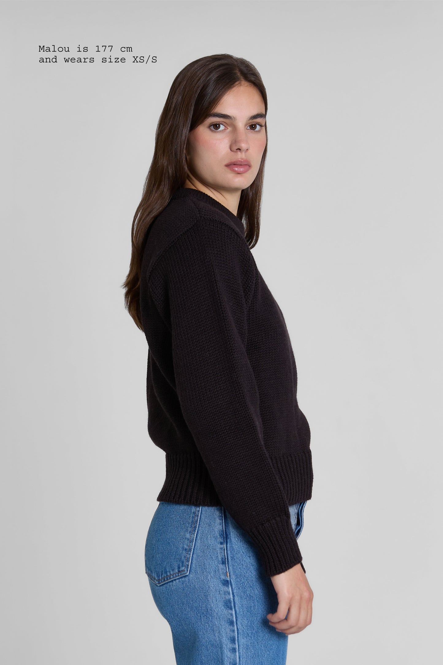 MERINO WOOL OVERSIZED SWEATER