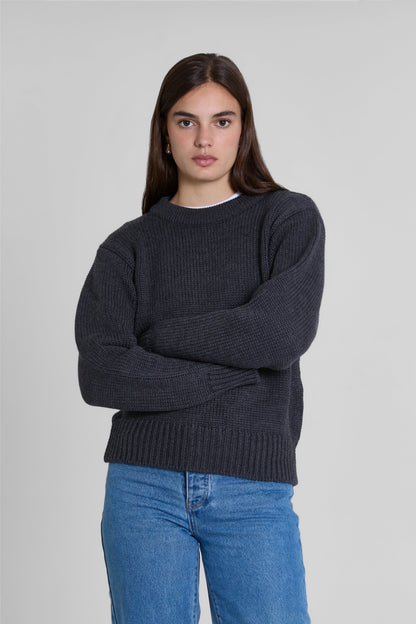 MERINO WOOL OVERSIZED SWEATER