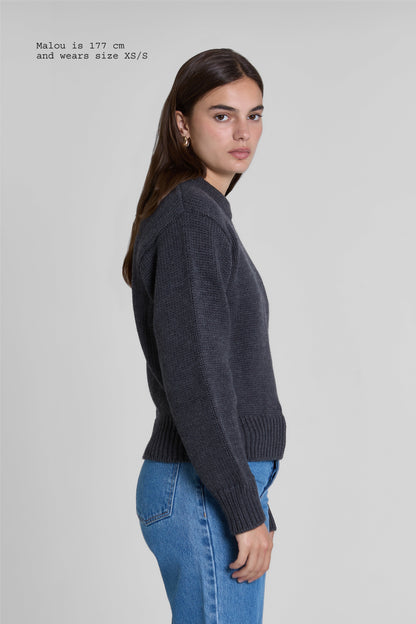 MERINO WOOL OVERSIZED SWEATER