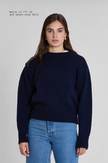 MERINO WOOL OVERSIZED SWEATER