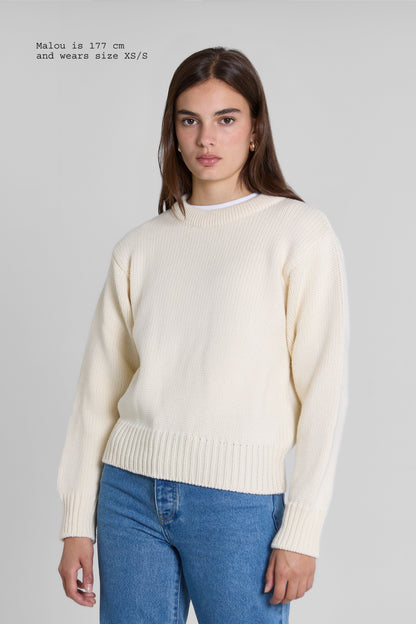 MERINO WOOL OVERSIZED SWEATER