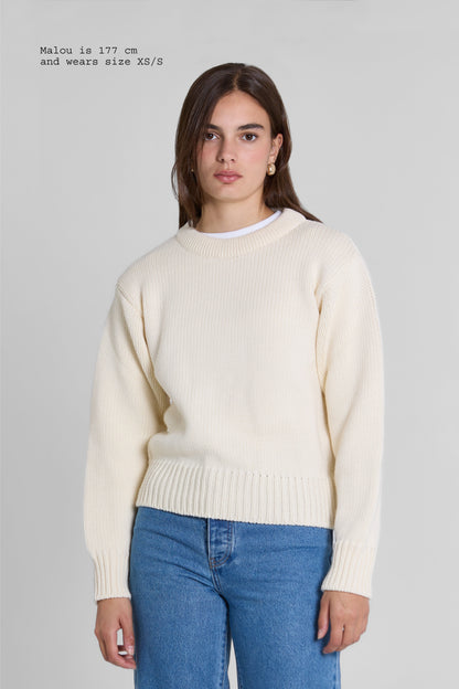 MERINO WOOL OVERSIZED SWEATER