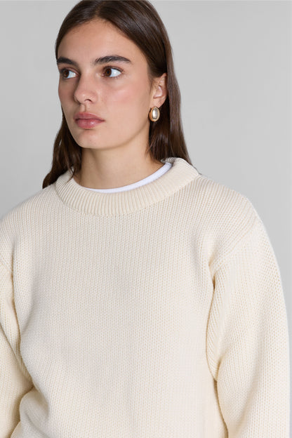 MERINO WOOL OVERSIZED SWEATER